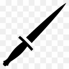 Military Royal Marines Icon - Transparent Dagger Art Emoji,Dagger Emoji