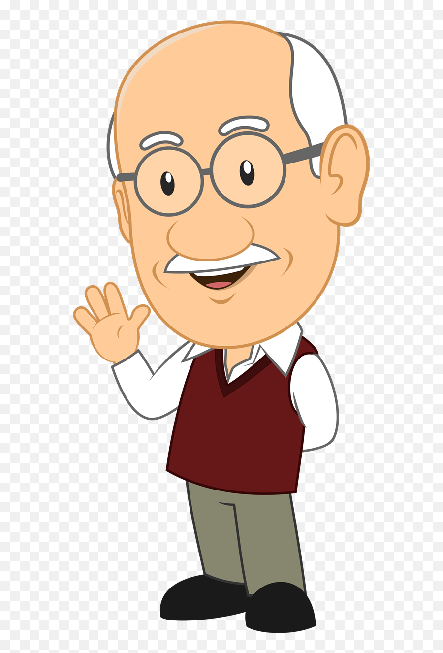 Grandpa Clipart - Grandpa Png Emoji,Grandpa Heart Grandma Emoji