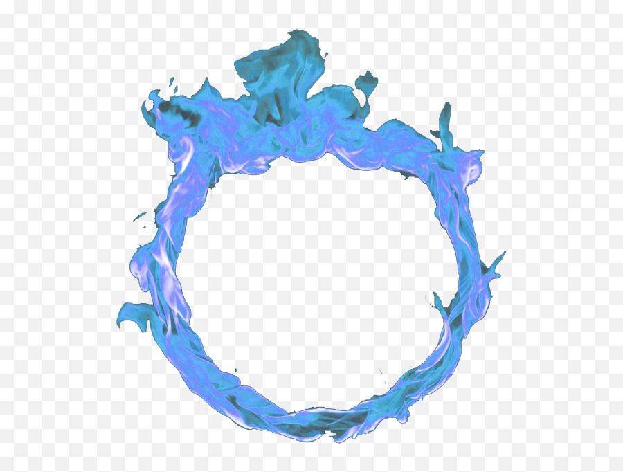 Circle Blue Fire Png - Circle Blue Fire Png Emoji,Blue Fire Emoji