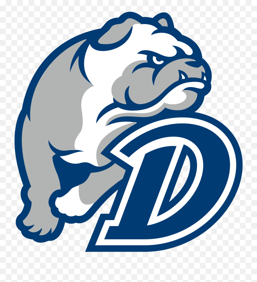 Clipart Volleyball Lady Bulldog - Drake Bulldogs Logo Emoji,Drake Emoji Symbol