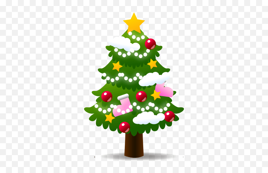 Christmas Tree Emoji For Facebook Email Sms - Iphone Christmas Tree Emoji Png,Christmas Emojis