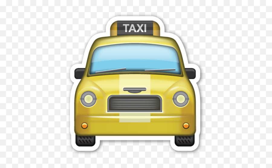 Oncoming Taxi - Emoji De Taxi Png,Bus Emoji