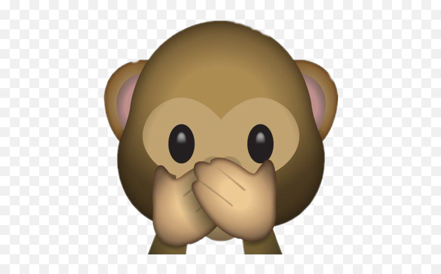 Sticker Emoji Monke - Speak No Evil Emoji Png,Emoji Animation Free