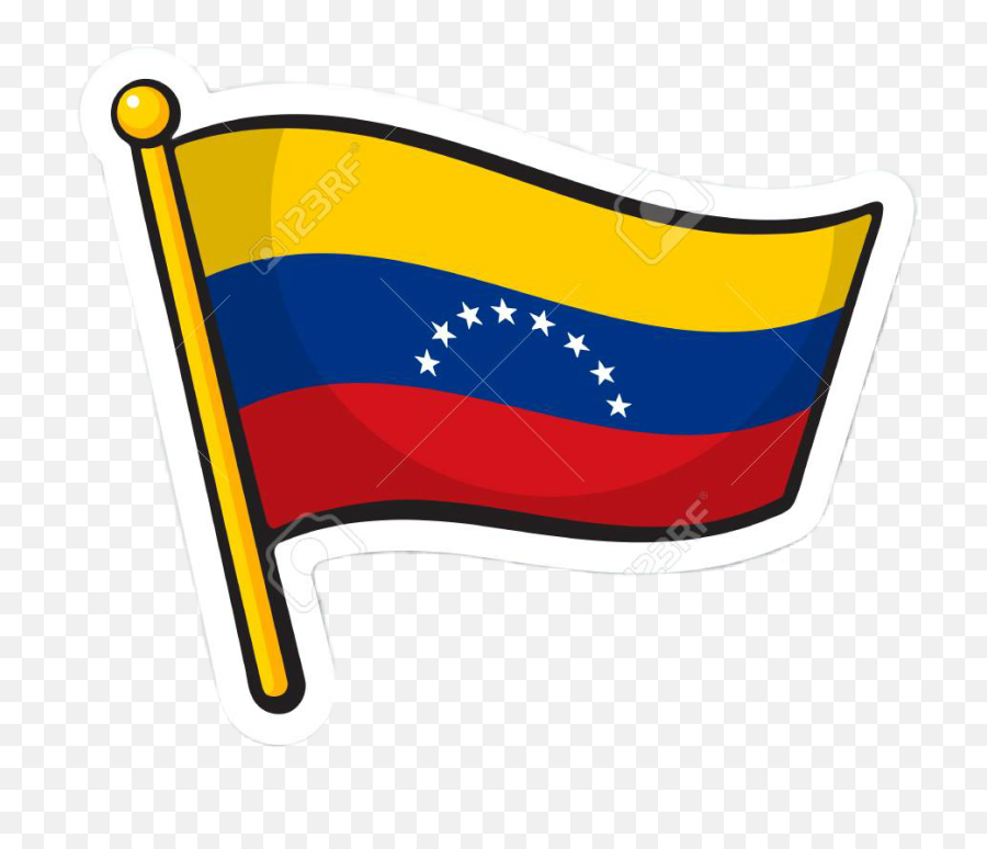 Venezuela Bandera - Flag Of Venezuela Emoji,Venezuela Emoji