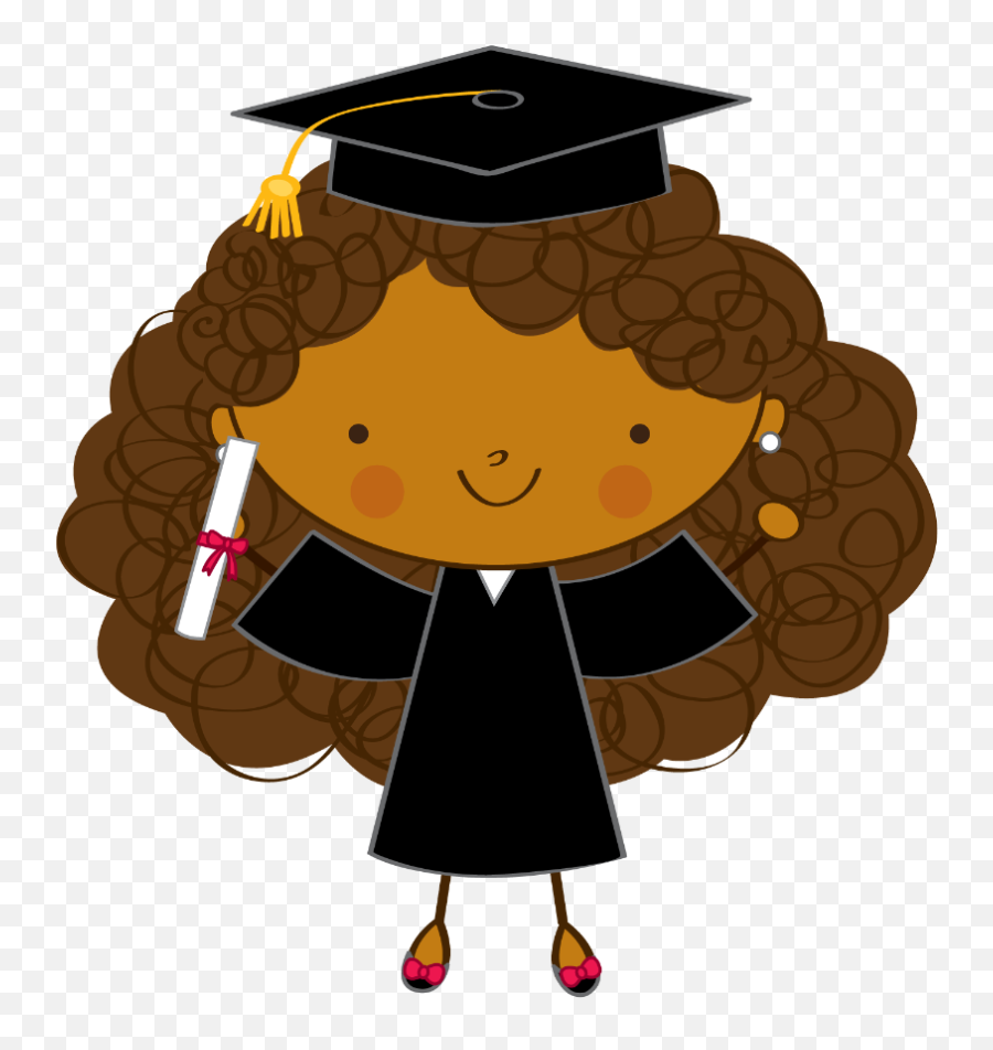 Graduation Cap And Gown - Menina Formanda Png Emoji,Cap And Gown Emoji