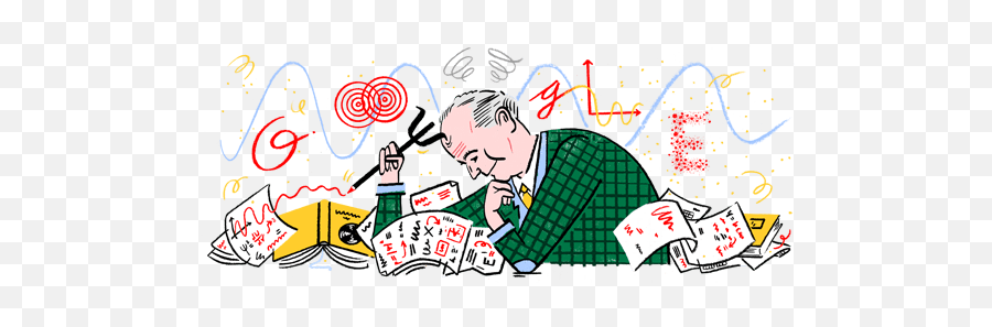 Max Born German Mathematician Google Doodle - Max Born Google Doodle Emoji,Multicultural Emojis