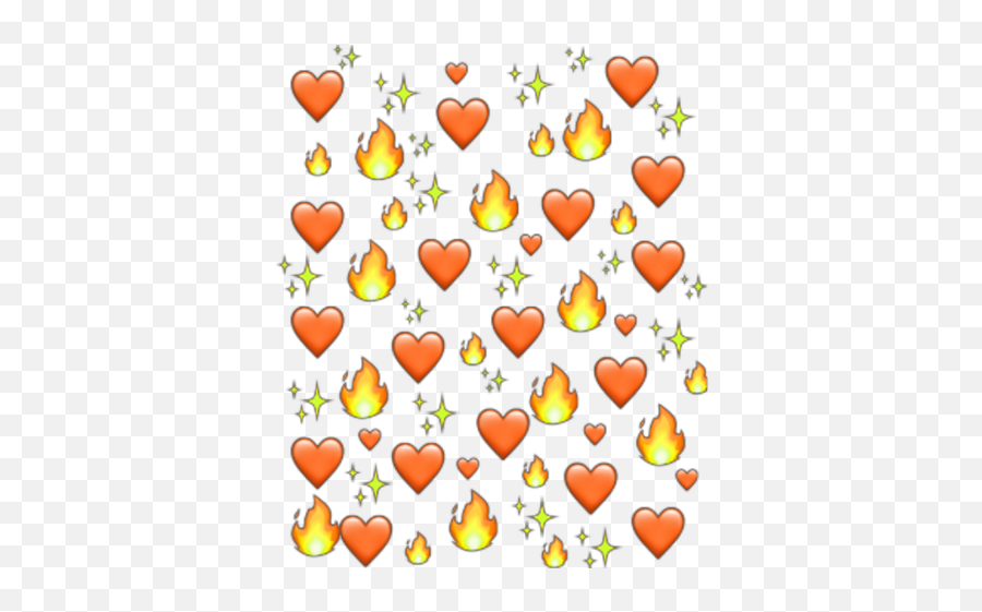 Emojis - Red Heart Emoji Background,Fire Emoji Png