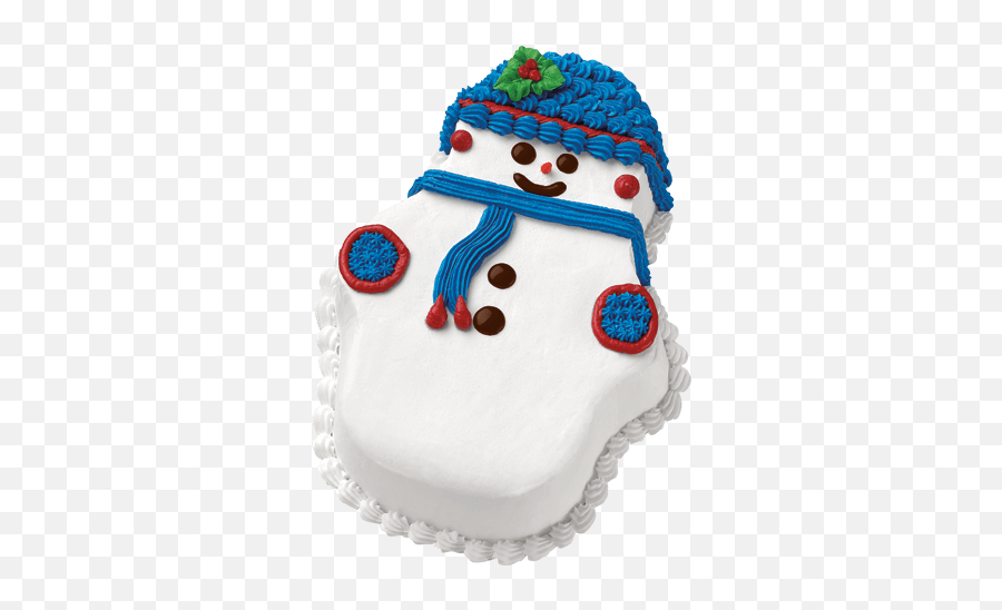 Carvel Ice Cream Cakes - Carvel Snowman Cake Emoji,Emoji Cake