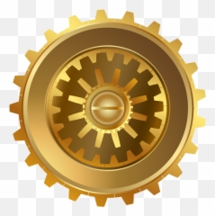 Gear Gears Steampunk Punk Metal Gold - Clipart Steampunk Gear Emoji,Gears Emoji