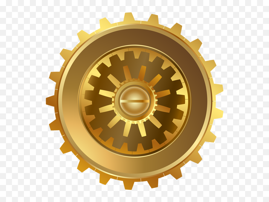 Gear Gears Steampunk Punk Metal Gold - Clipart Steampunk Gear Emoji,Gears Emoji