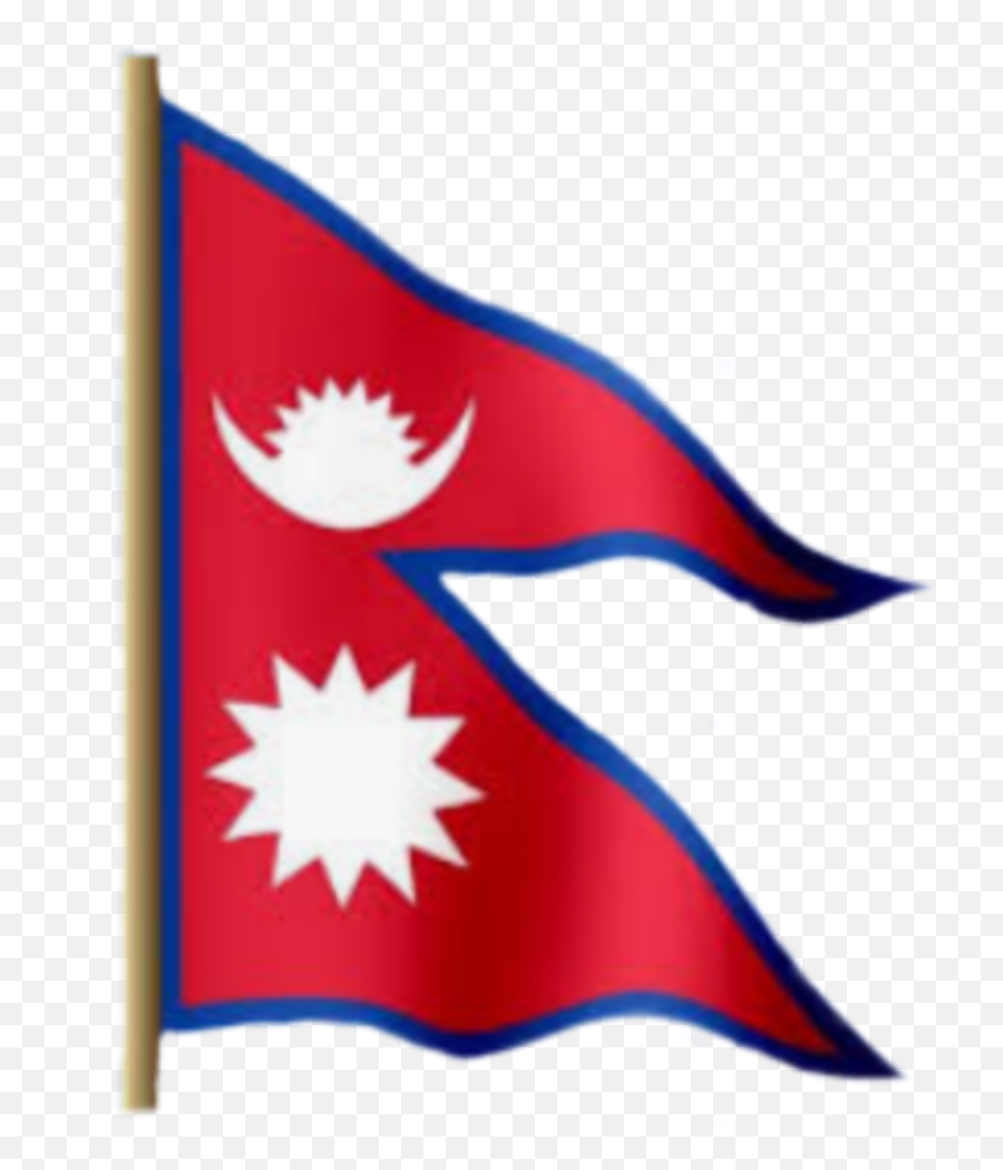 Nepal Nepali Flag Nepaliflag - China Nepal Emoji,Nepal Emoji