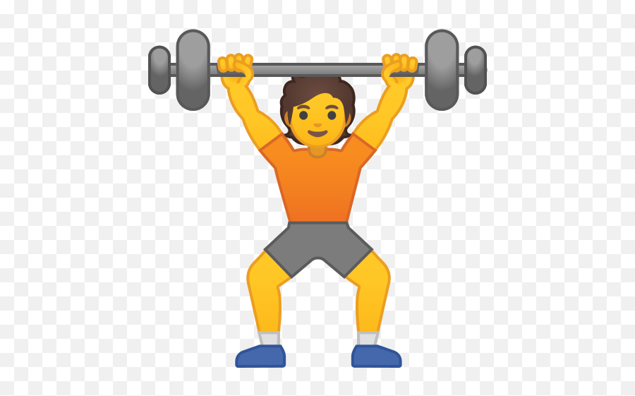 Person Lifting Weights Emoji - Emoji Fitness,Weight Emoji
