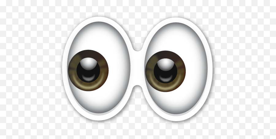 Eyes Emoji Logo - Emoji De Ojos Png,Googly Eyes Emoji