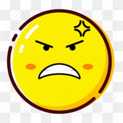 The Best Free Angry Emoji Icon Images - Sad Cute