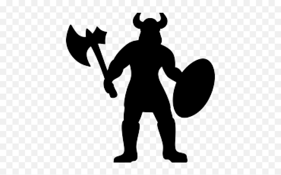 Viking Clipart Silhouette - Sticker Png Download Full Diabetes Warrior Emoji,Viking Emoji