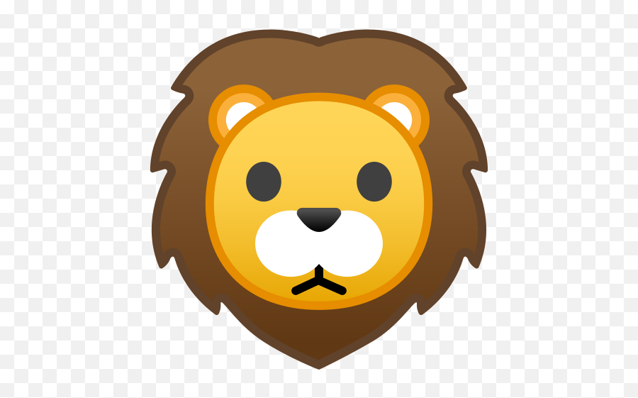 Lion Emoji - Emoji Leon,Lion Emoji