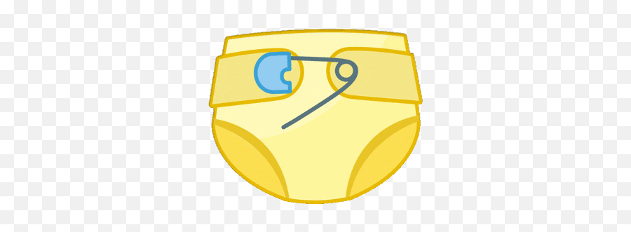 Top Yellow Diaper Stickers For Android Ios - Odd Fairy Parents Diaper Emoji,Diaper Emoji