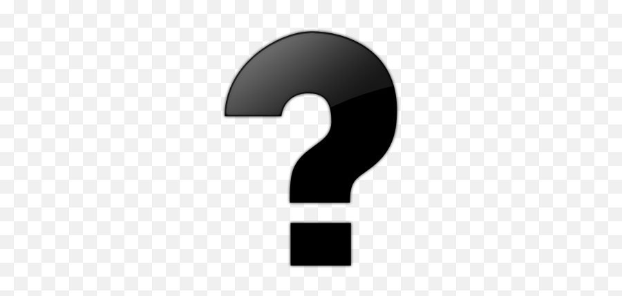 Single Question Mark Icon - Punctuation Marks Question Mark Emoji,Black Question Mark Emoji