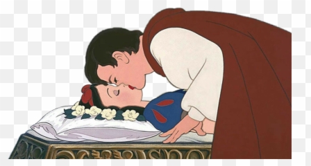 Snowwhite Prince Kiss Kissing Couple Love - Snow White And The Seven Dwarfs Sleeping Beauty Emoji,Couple Kissing Emoji
