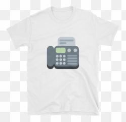 Fax Machine T - Slader Shirt Emoji