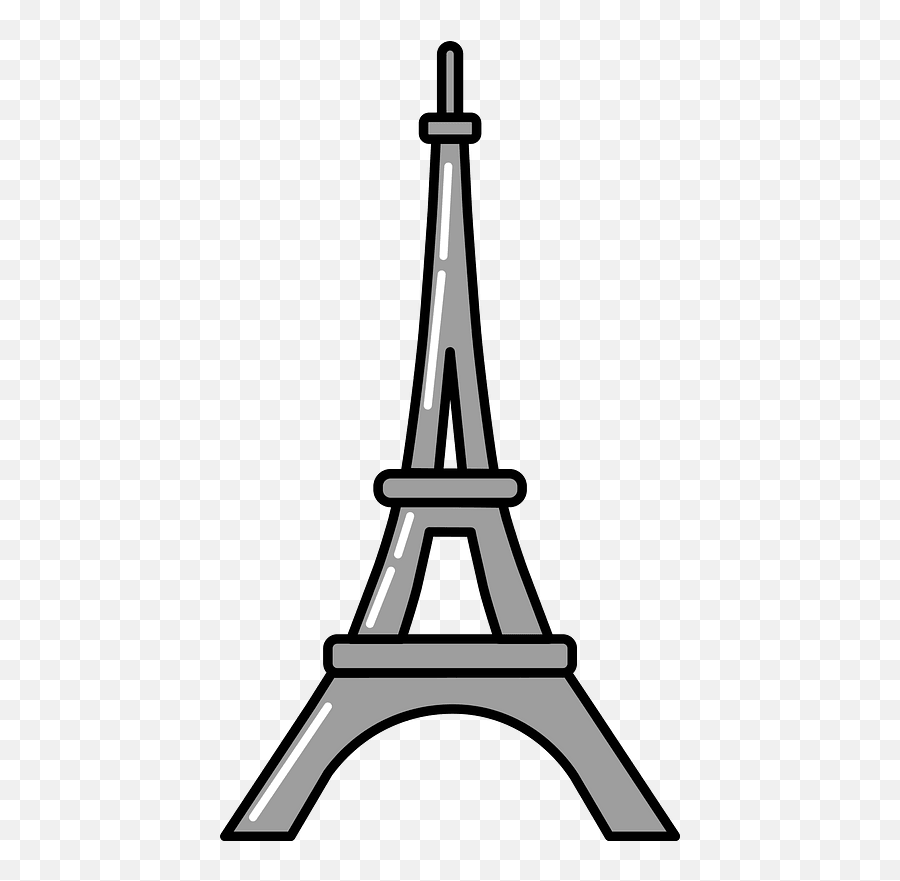 Eiffel Tower Clipart - Vertical Emoji,Eiffel Tower Emoji