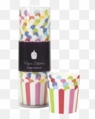 Rainbow Cupcake Cases - Emoji