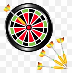 Darts Clipart - Illustration Emoji,Bullseye Emoji