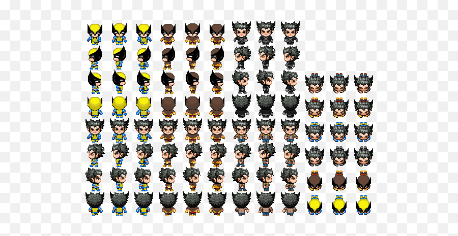 Superhero Archives - Rpg Tileset Character Set Rpg Maker Mv Emoji,Super Hero Emoticon