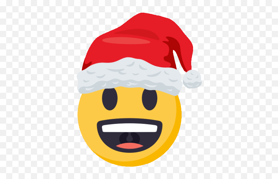 Happy Winter Joy Gif - Happy Winterjoy Joypixels Discover U0026 Share Gifs Santa Claus Emoji,Emoji Winter Hat