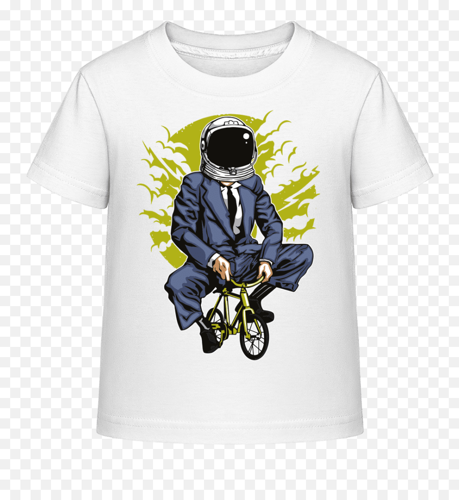 Bike To The Moon Kinder Shirtinator T - Shirt Hediyelik Kupa Bardak Emoji,Alien Bike Moon Emoji