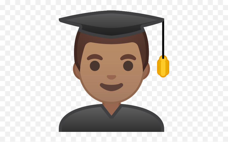 Medium Skin Tone Emoji - Emoji Etudiant,Education Emoji