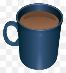 Cup Of Hot Chocolate Png - Blue Mug Of Tea Emoji,Hot Chocolate Emoji