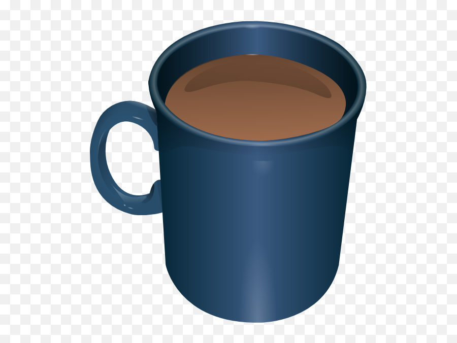 Cup Of Hot Chocolate Png - Blue Mug Of Tea Emoji,Hot Chocolate Emoji