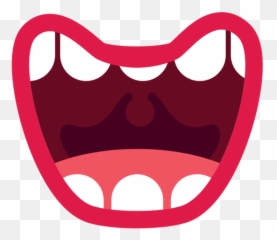 Scary Open Mouth Icon - Png Emoji