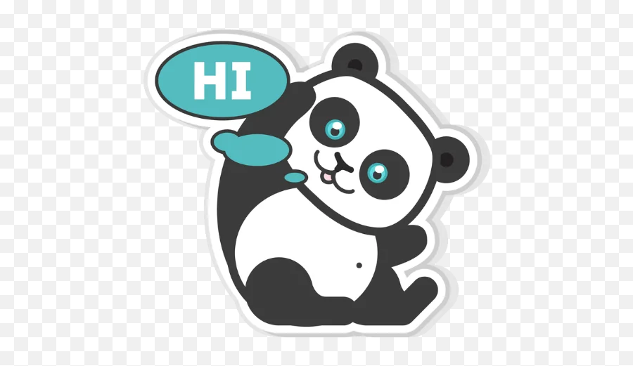 Panda Stickers - Panda Stickers For Phone Emoji,Panda Emojis
