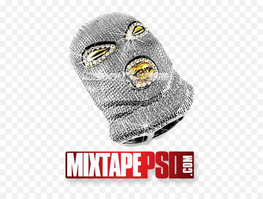 Diamond Ski Mask - Transparent Mixtape Psd Png Emoji,Ski Mask Emoji