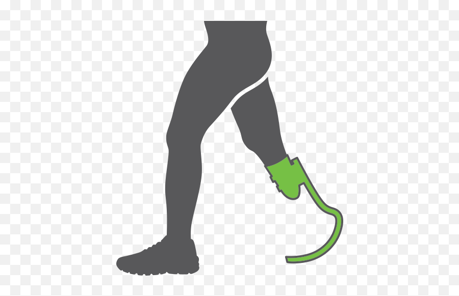 Prosthetic Leg Clipart - Prosthetics And Orthotics Logo Emoji,Broken Leg Emoji