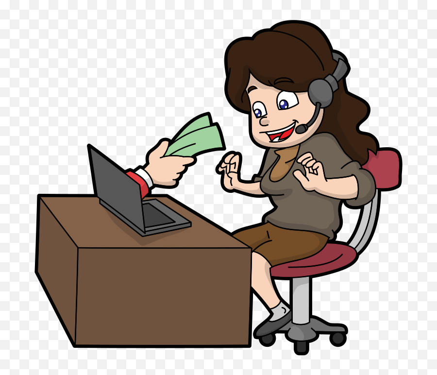 Virtual Assistant Earning Money - Virtual Assistant Svg Emoji,Hand Job Emoji