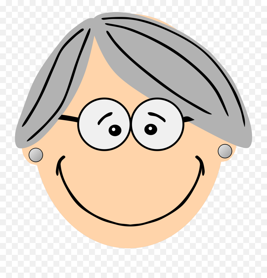 Grandma Transparent Picture - Grandma Face Clipart Emoji,Grandma Emoji
