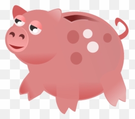 Free Piggy Bank Clipart The Cliparts 3 - Cerdo Hucha Png Emoji