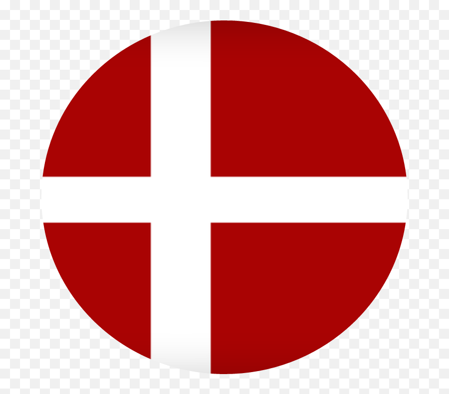 Denmark - Circle Emoji,Denmark Emoji