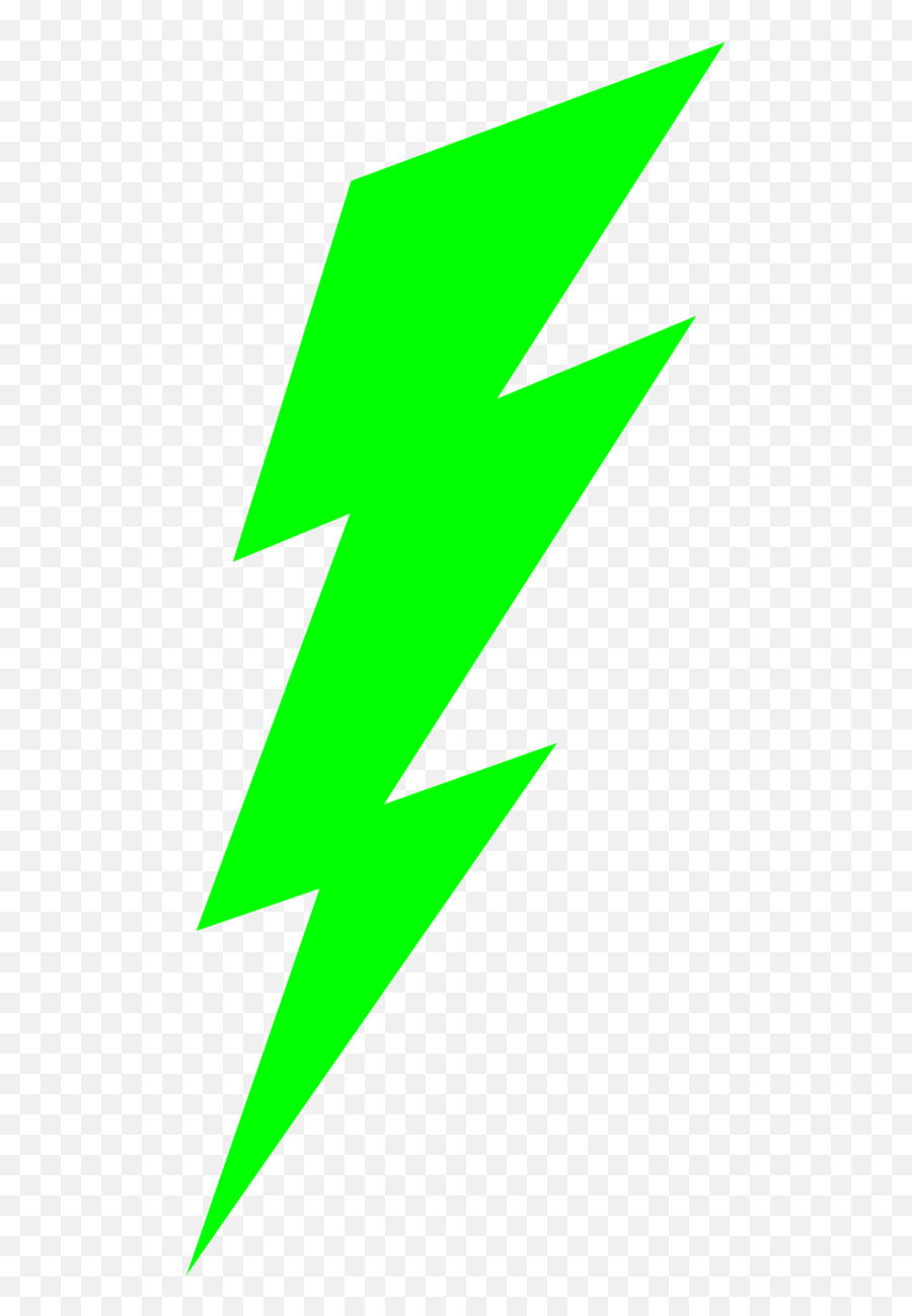 Lightning Clipart Green Lightning - Green Lightning Strike Png Emoji,Lightning Bolt Emoji Png