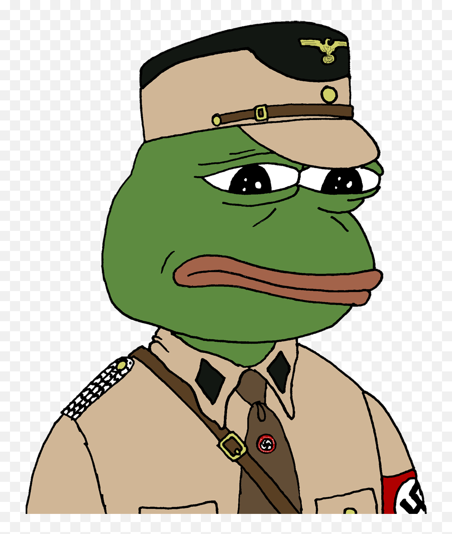 Judeo - Nazi Pepe Emoji,Feels Bad Man Emoji