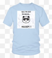 Sleeping Panda Tee u2013 PurpleCrystal333 Emoji