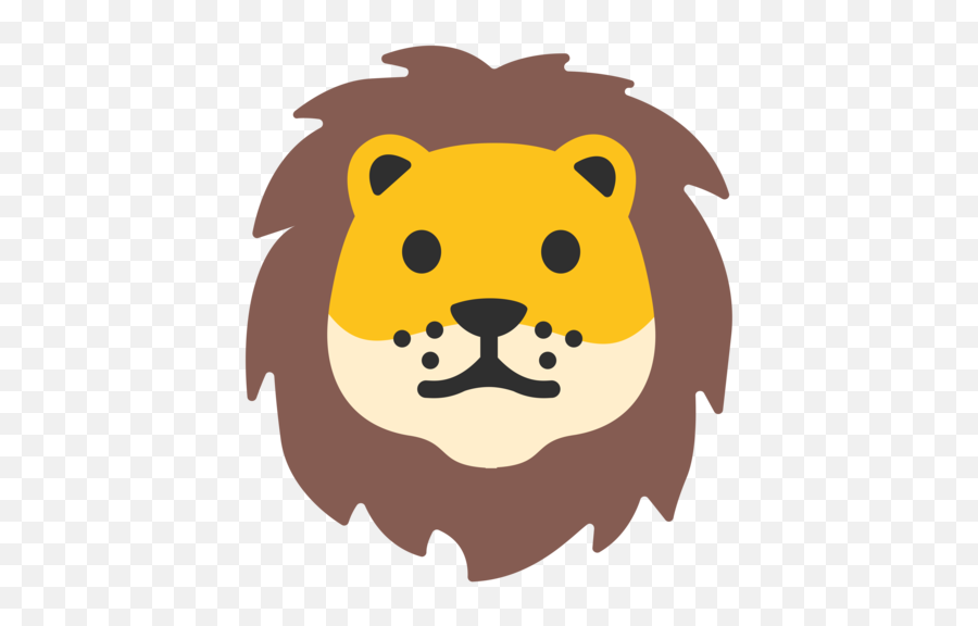 Lion Emoji - Transparent Background Lion Emoji,Lion Emoji