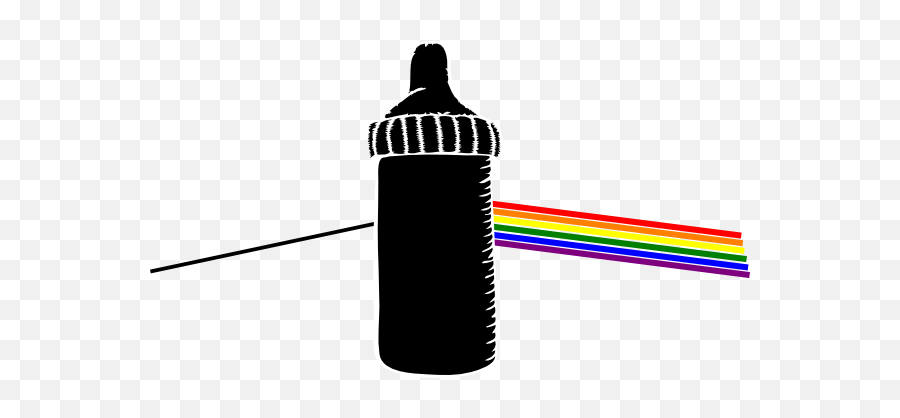 Pink Floyd Clipart - Pink Baby Bottle Clip Art Emoji,Pink Floyd Emoji