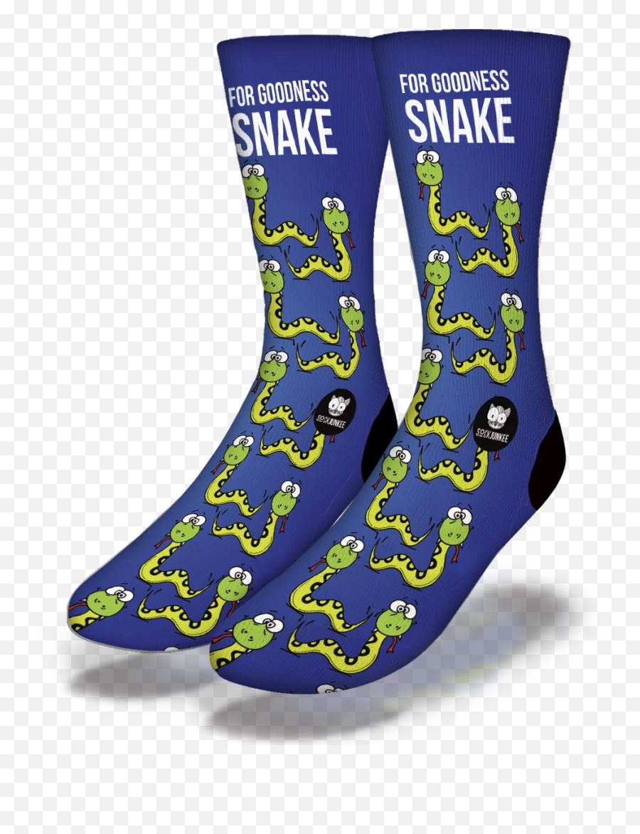 For Goodness Snake Socks - Sock Emoji,Snake Boot Emoji