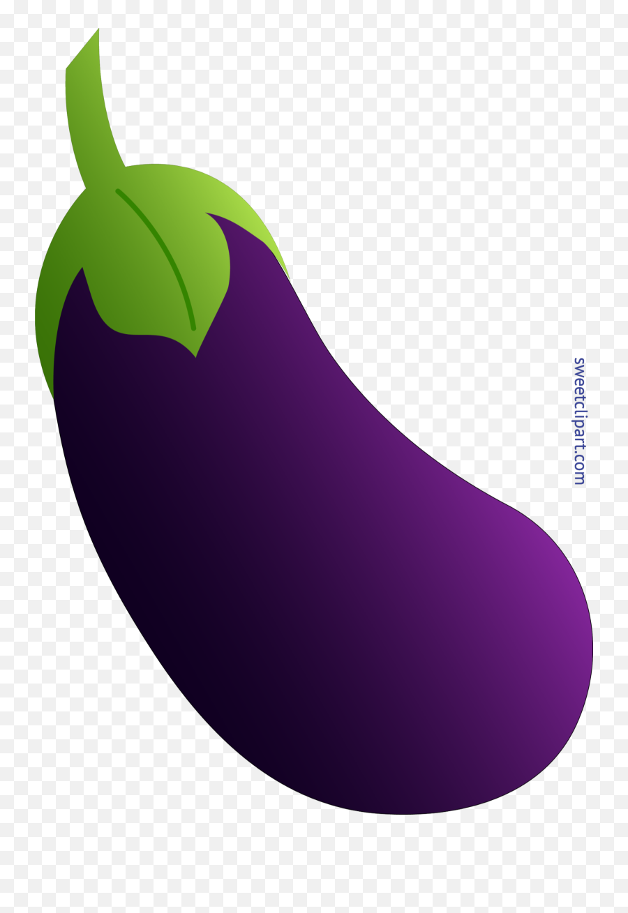 Eggplant Vector Black And White Transparent Png Clipart - Eggplant Clipart Emoji,Eggplant Emoji Means
