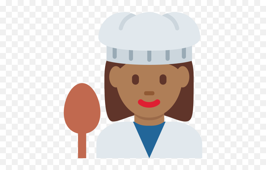 Woman Cook Emoji With Medium - Black Woman Construction Workers,Cook Emoji
