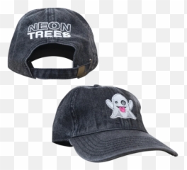 Ghost Emoji Dad Hat - Baseball Cap,Goat Emoji Hat